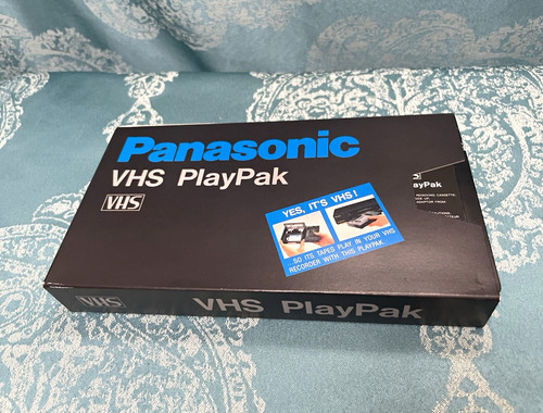 Panasonic vhs playpak - panasonic,