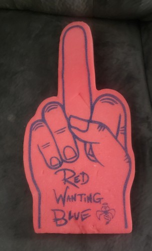 Red wanting blue - wanting,