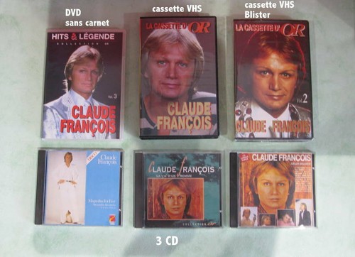 Claude francois lot cd - francois,