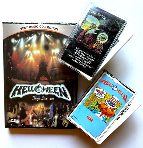 Sealed dvd helloween high - dvd,